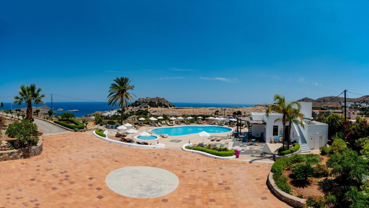 Krana Apartments Lindos  Bagian luar foto