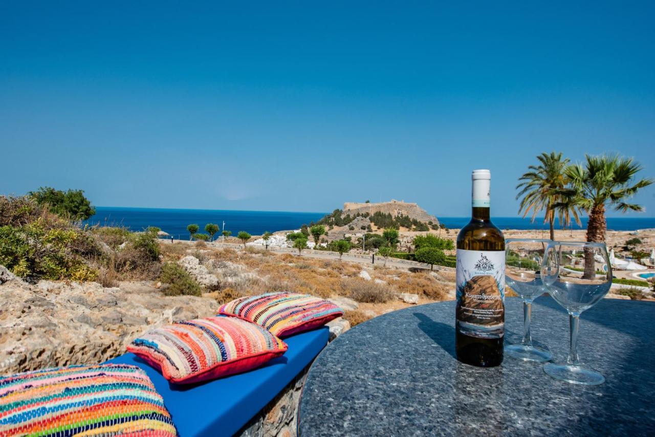 Krana Apartments Lindos  Bagian luar foto