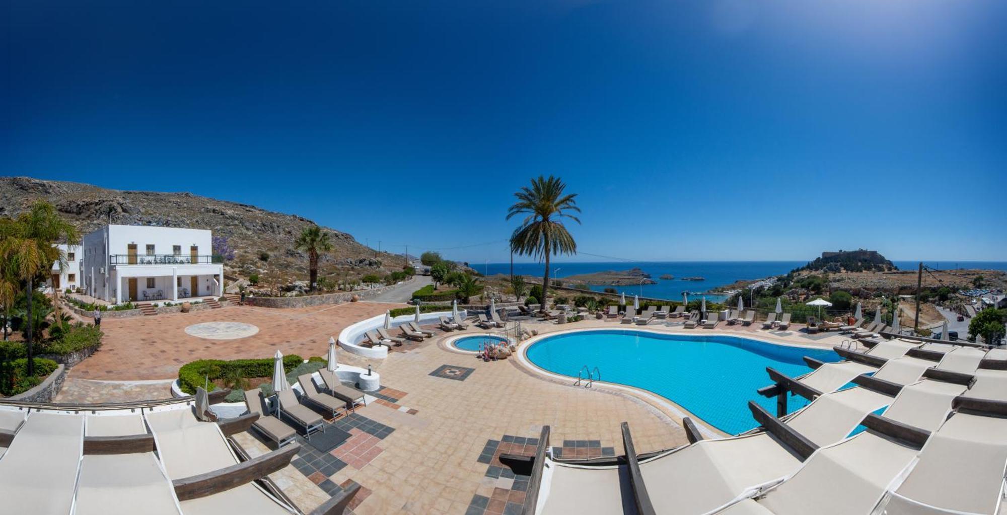 Krana Apartments Lindos  Bagian luar foto