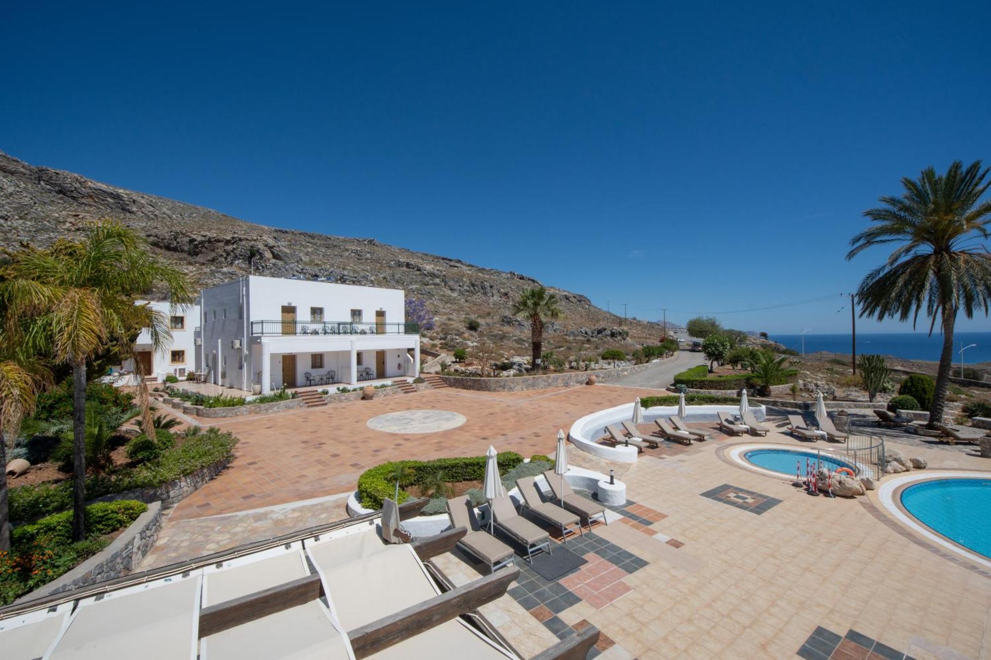 Krana Apartments Lindos  Bagian luar foto