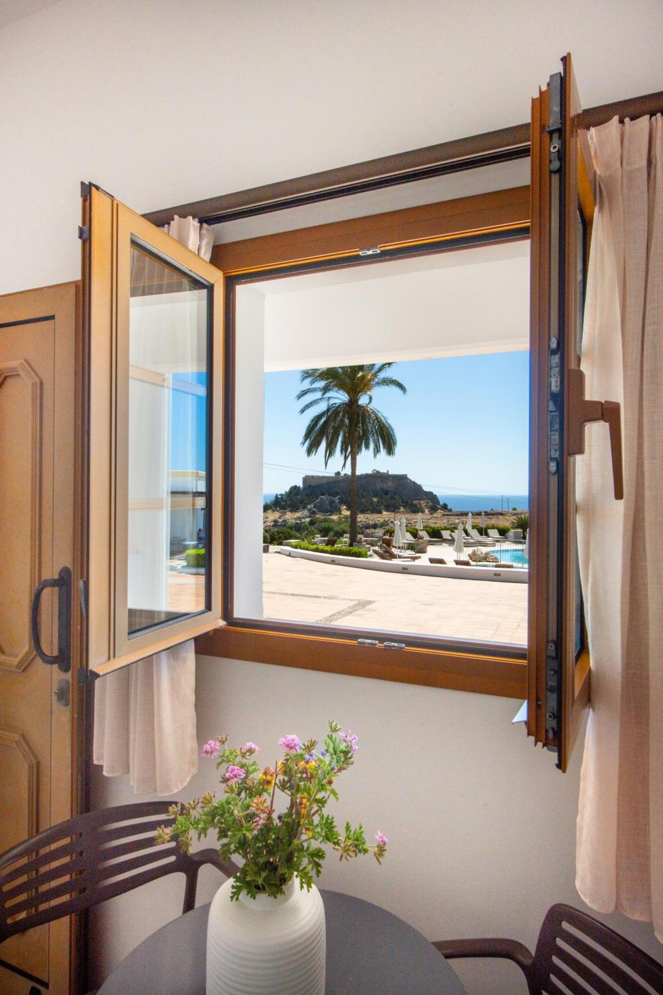 Krana Apartments Lindos  Bagian luar foto